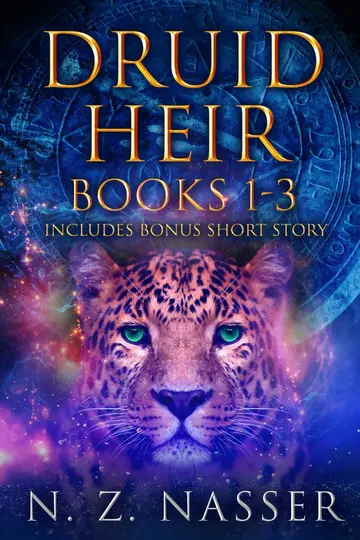Cover of Druid Heir Books 1 - 3 plus Short Story