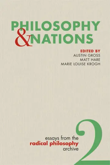 Cover of Philosophy & Nations