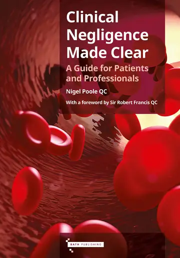 Cover of Clinical Negligence Made Clear