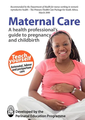 Cover of Maternal Care