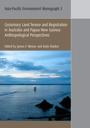 Cover of Customary Land Tenure & Registration in Australia and Papua New Guinea