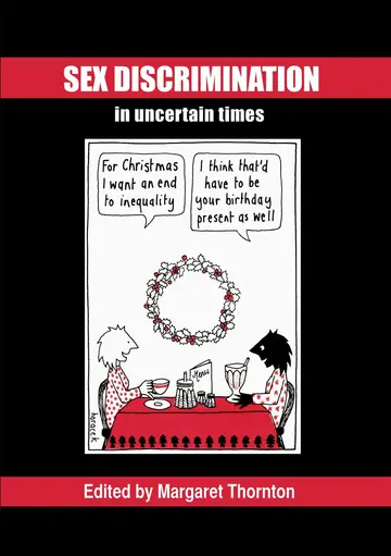 Cover of Sex Discrimination in Uncertain Times