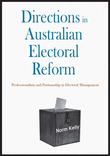 Cover of Directions in Australian Electoral Reform