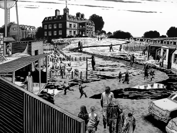 Cover of TWD hilltop colony Print POSTERÿ