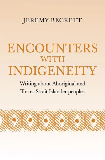 Cover of Encounters with Indigeneity