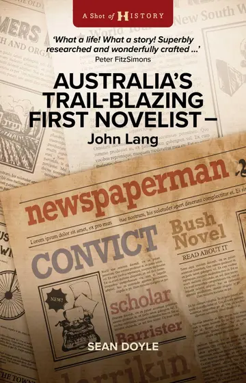 Cover of Australia's Trail-Blazing First Novelist