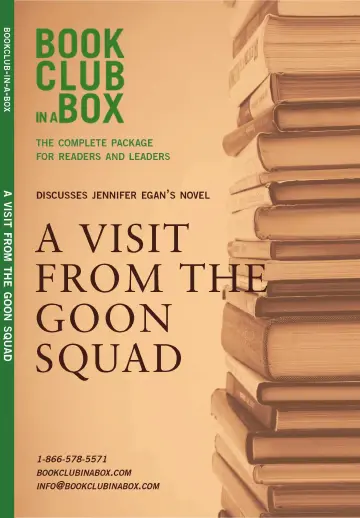 Cover of Bookclub-in-a-Box Discusses A Visit from the Goon Squad by Jennifer Egan