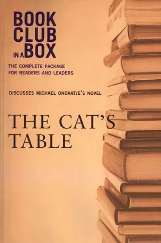 Cover of Bookclub-in-a-Box Discusses the Cat's Table, by Michael Ondaatje