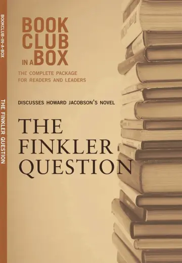 Cover of Bookclub-in-a-Box Discusses the Finkler Question by Howard Jacobson