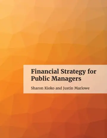 Cover of Financial Strategy for Public Managers