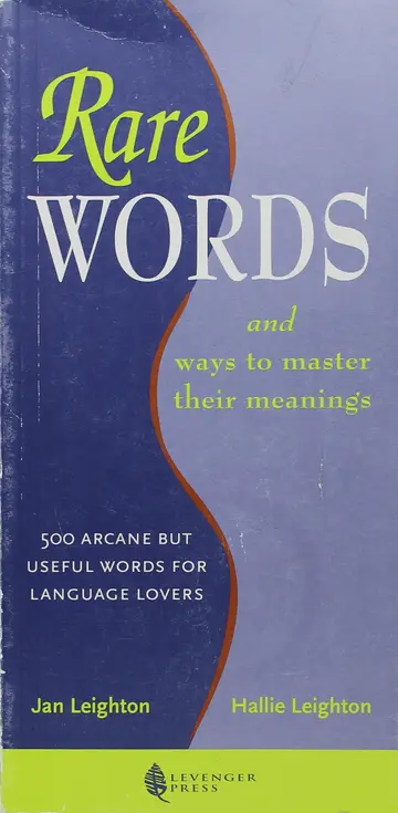Cover of Rare Words and Ways to Master Their Meanings
