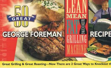 Cover of 50 Great George Foreman Recipes - Lean Mean Fat Reducing Grilling Machine & Lean Mean Contact Roasting Machine