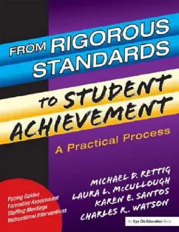 Cover of From Rigorous Standards to Student Achievement