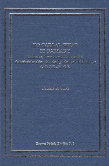 Cover of To Caesar What Is Caesar's
