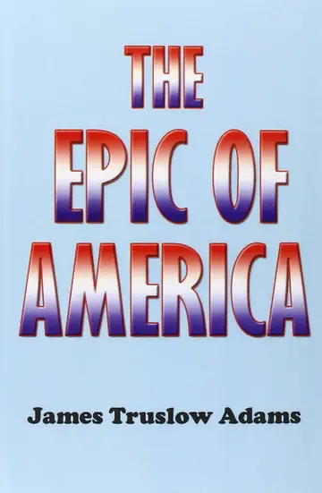 Cover of The Epic of America