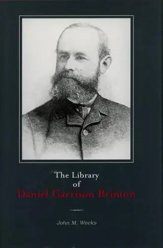 Cover of The Library of Daniel Garrison Brinton