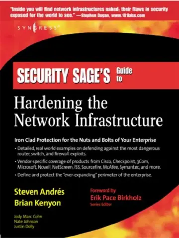 Cover of Security Sage's Guide to Hardening the Network Infrastructure