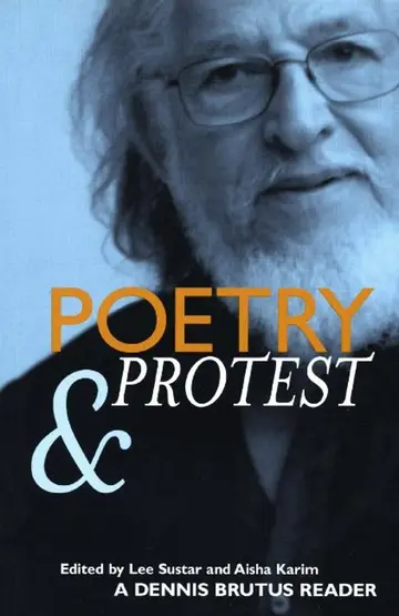 Cover of Poetry and Protest