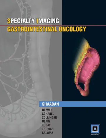 Cover of Specialty Imaging Tm Gastrointestinal Oncology (hb 2010) Amirsys Series