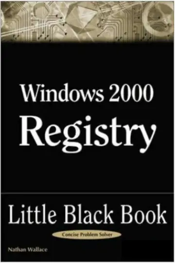 Cover of Windows 2000 Registry Little Black Book