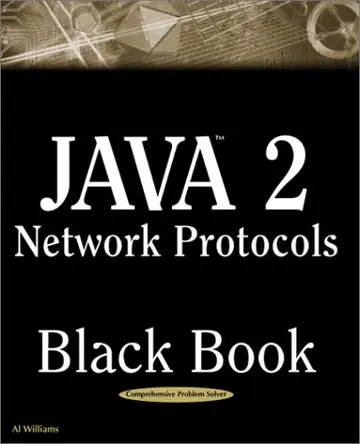 Cover of Java 2 Network Protocols Black Book
