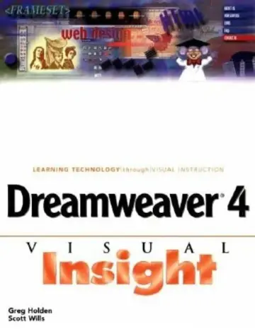 Cover of Dreamweaver 4 Visual Insight