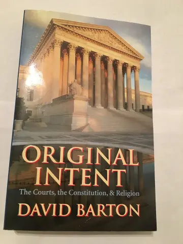 Cover of Original Intent