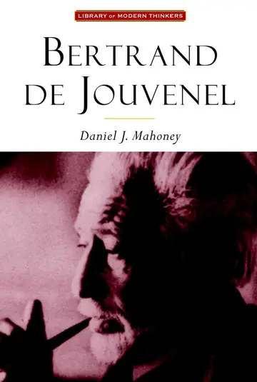 Cover of Bertrand De Jouvenel