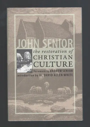 Cover of The Restoration of Christian Culture