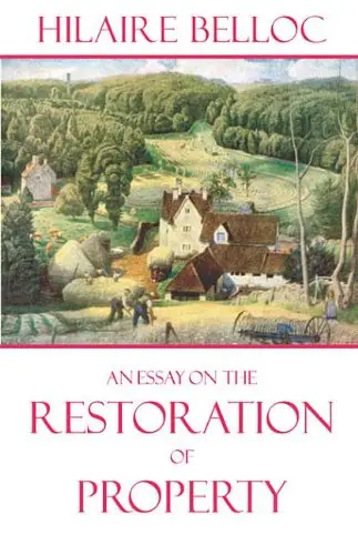 Cover of An Essay on the Restoration of Property