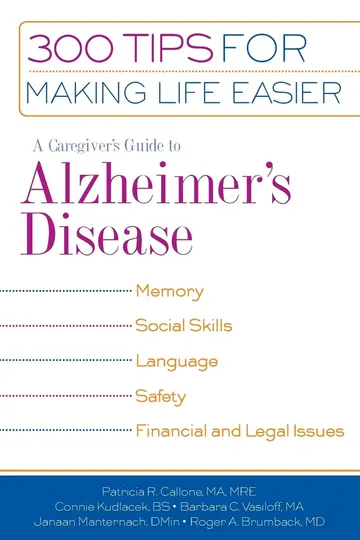 Cover of A Caregiver's Guide to Alzheimer's Disease