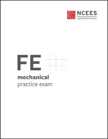 Cover of FE Mechanical Practice Exam