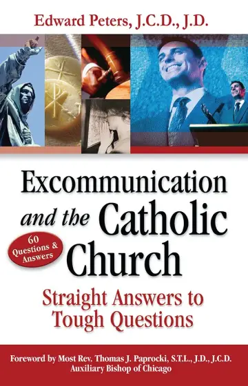 Cover of Excommunication and the Catholic Church