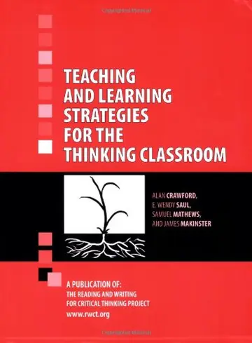 Cover of Teaching and Learning Strategies for the Thinking Classroom