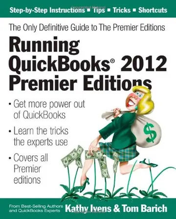 Cover of Running QuickBooks 2012 Premeir Editions