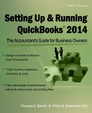 Cover of Setting up & Running QuickBooks 2014