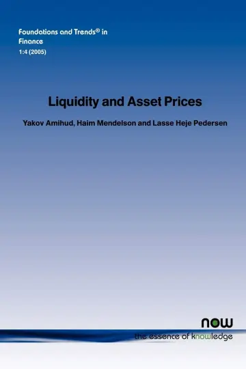 Cover of Liquidity and Asset Prices