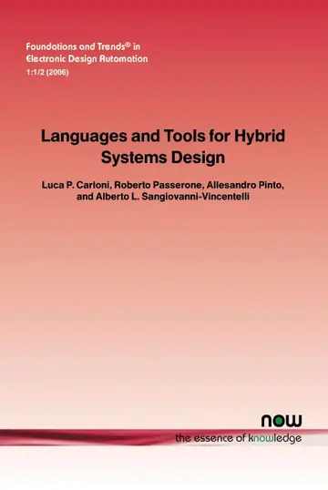 Cover of Languages and Tools for Hybrid Systems Design