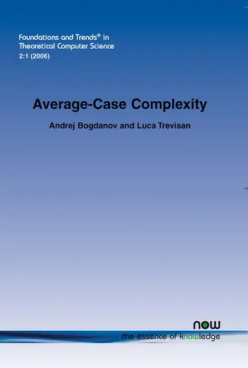 Cover of Average-Case Complexity