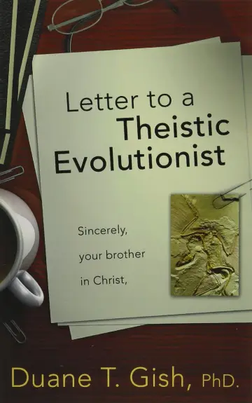 Cover of Letter to a Theistic Evolutionist