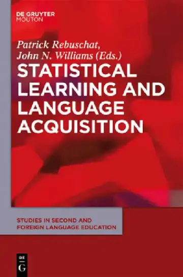 Cover of Statistical Learning and Language Acquisition