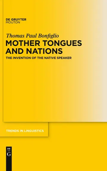 Cover of Mother Tongues and Nations