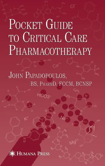 Cover of Pocket Guide to Critical Care Pharmacotherapy