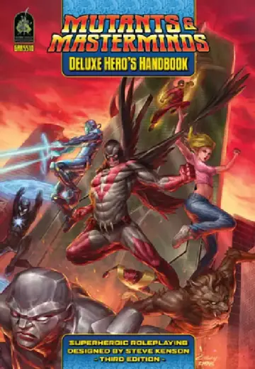 Cover of Mutants & Masterminds Deluxe Hero's Handbook