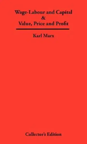 Cover of Wage-Labour and Capital & Value, Price and Profit