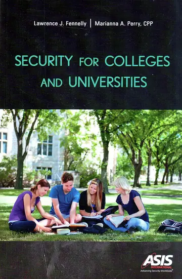 Cover of Security for Colleges and Universities
