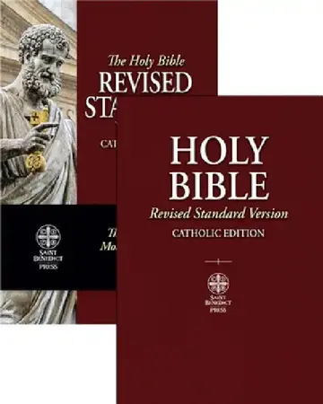 Cover of Catholic Bible-RSV