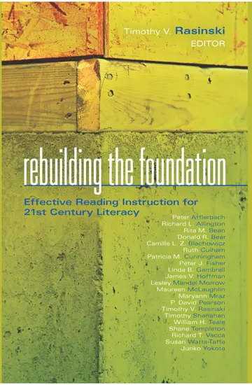 Cover of Rebuilding the Foundation