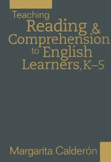 Cover of Teaching Reading & Comprehension to English Learners K-5