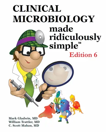 Cover of Clinical Microbiology Made Ridiculously Simple